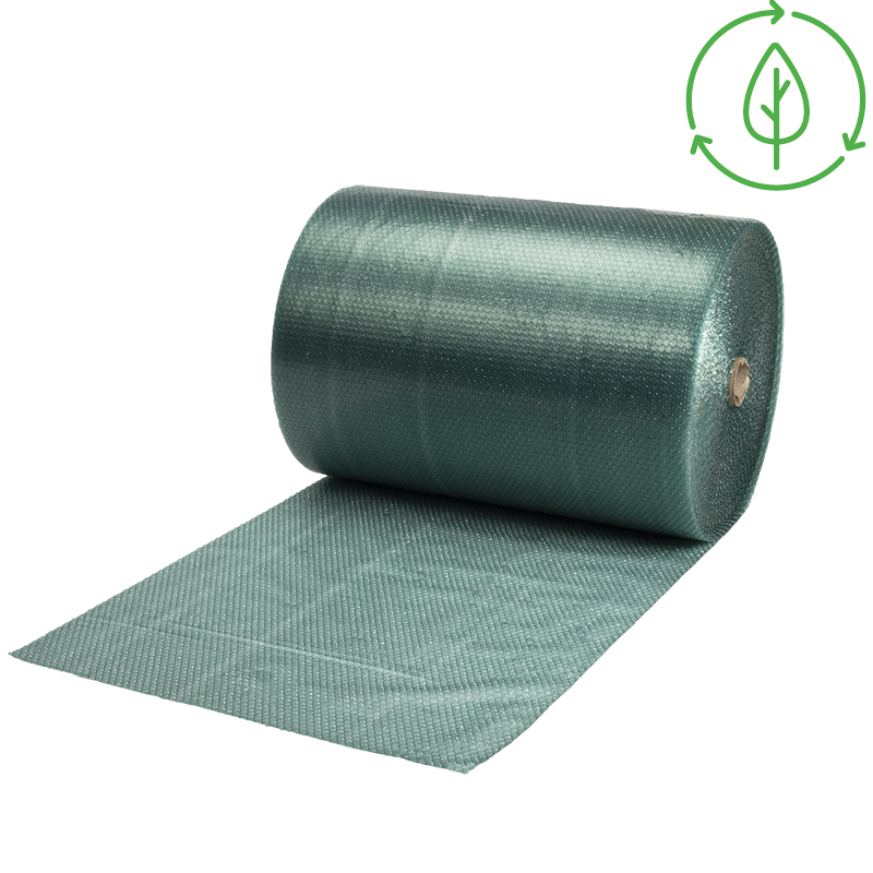 BIO Luchtkussenfolie Ocean Green 75 cm x 100 mtr 